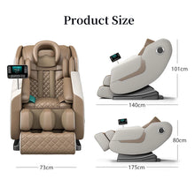 Load image into Gallery viewer, Zero Gravity PU Leather Massage Chair | Supreme Comfort | Golden Massage