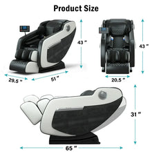 Load image into Gallery viewer, Zero Gravity Full-Body Recliner with Heat &amp; Bluetooth