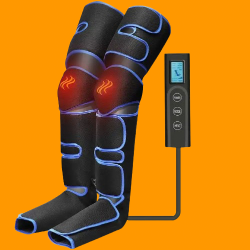 360° Foot and Leg Air Pressure Massager - Promotes Blood Circulation, Muscle Relaxation, and Lymphatic Drainage