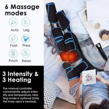 Load image into Gallery viewer, 360° Foot and Leg Air Pressure Massager - Promotes Blood Circulation, Muscle Relaxation, and Lymphatic Drainage