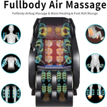 Load image into Gallery viewer, Zero Gravity Full-Body Recliner with Heat &amp; Bluetooth