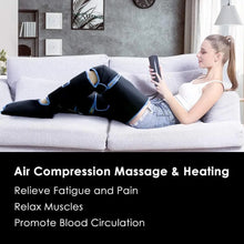 Load image into Gallery viewer, 360° Foot and Leg Air Pressure Massager - Promotes Blood Circulation, Muscle Relaxation, and Lymphatic Drainage