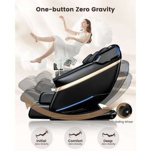 Golden Massage - 4D Ai Luxury Zero Gravity Chair - Full Body Reclining Massage Chair