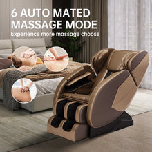 Load image into Gallery viewer, Luxury Heated Full Body Massage Chair with Zero Gravity and Bluetooth - Gold